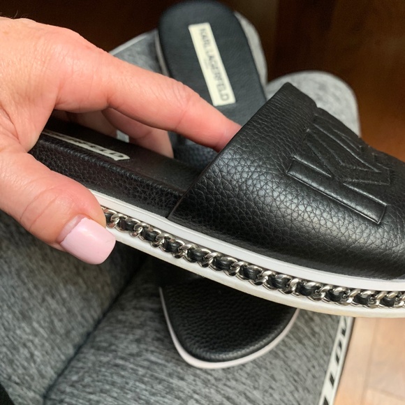 Karl Lagerfeld slides size 5.5 - Picture 3 of 4